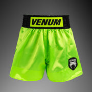 Short de Muay Thai Venum Classic Evo - Jaune Néon/Noir