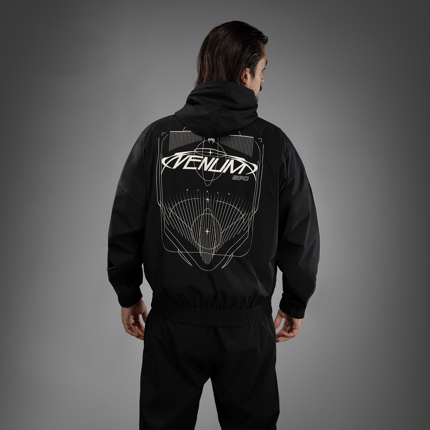 Veste de Survêtement Venum Eclipse – Noir/Ivoire