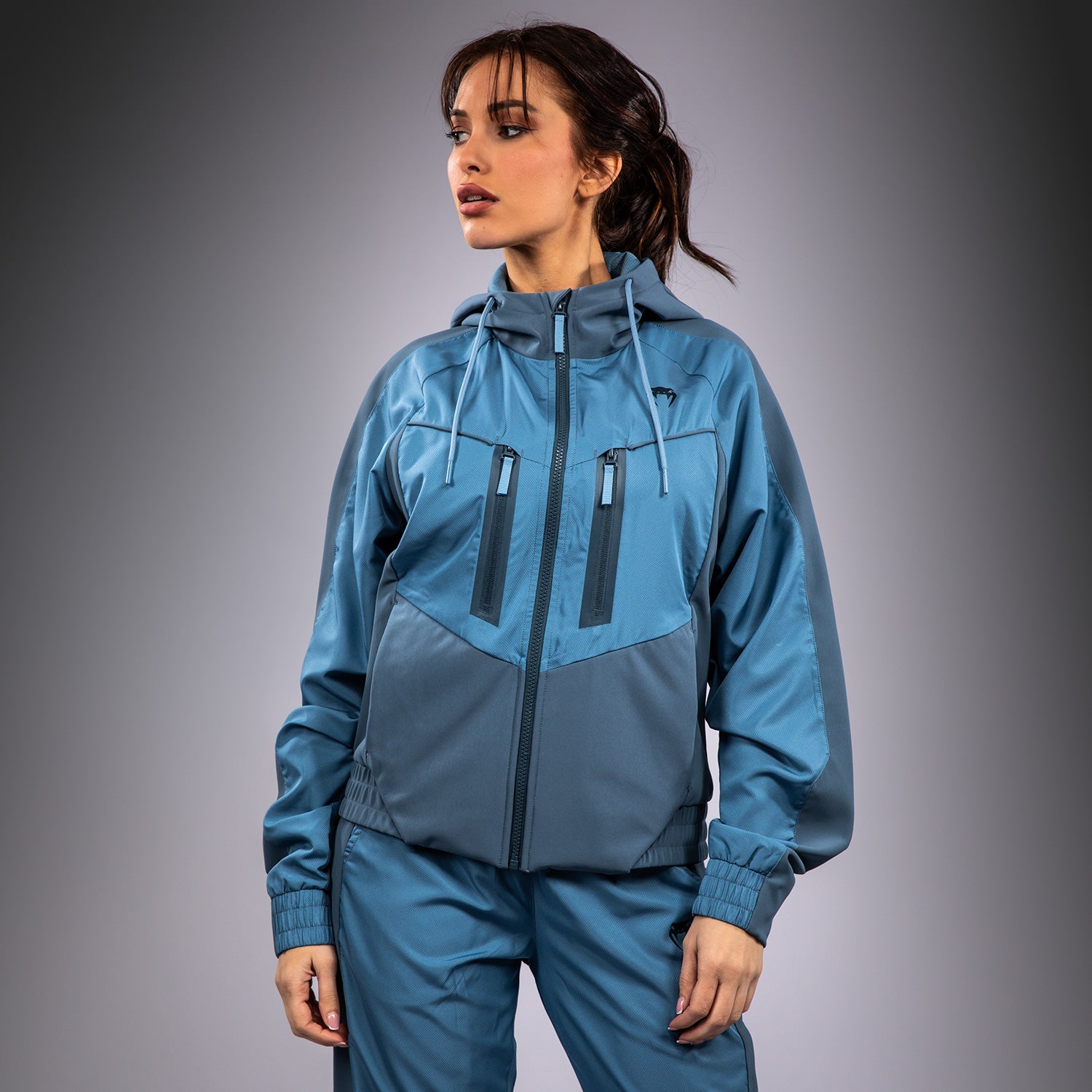 Vestes de survêtement Venum Femmes Laser 3.0 - Bleu