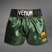 Venum Classic  Short Muay Thai - Vert/Or/Noir