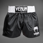 Venum Classic - Short Muay Thaï Blanc/Noir/Blanc