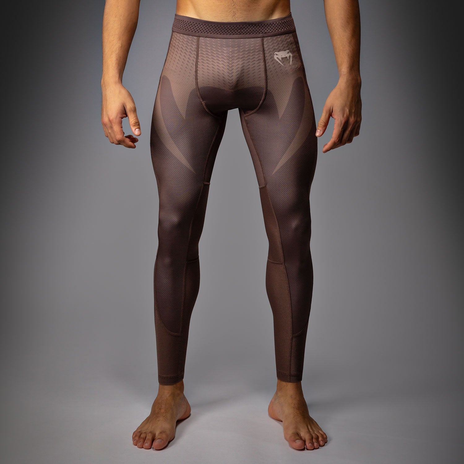 Pantalon de Compression Venum No Gi - Marron Chocolat