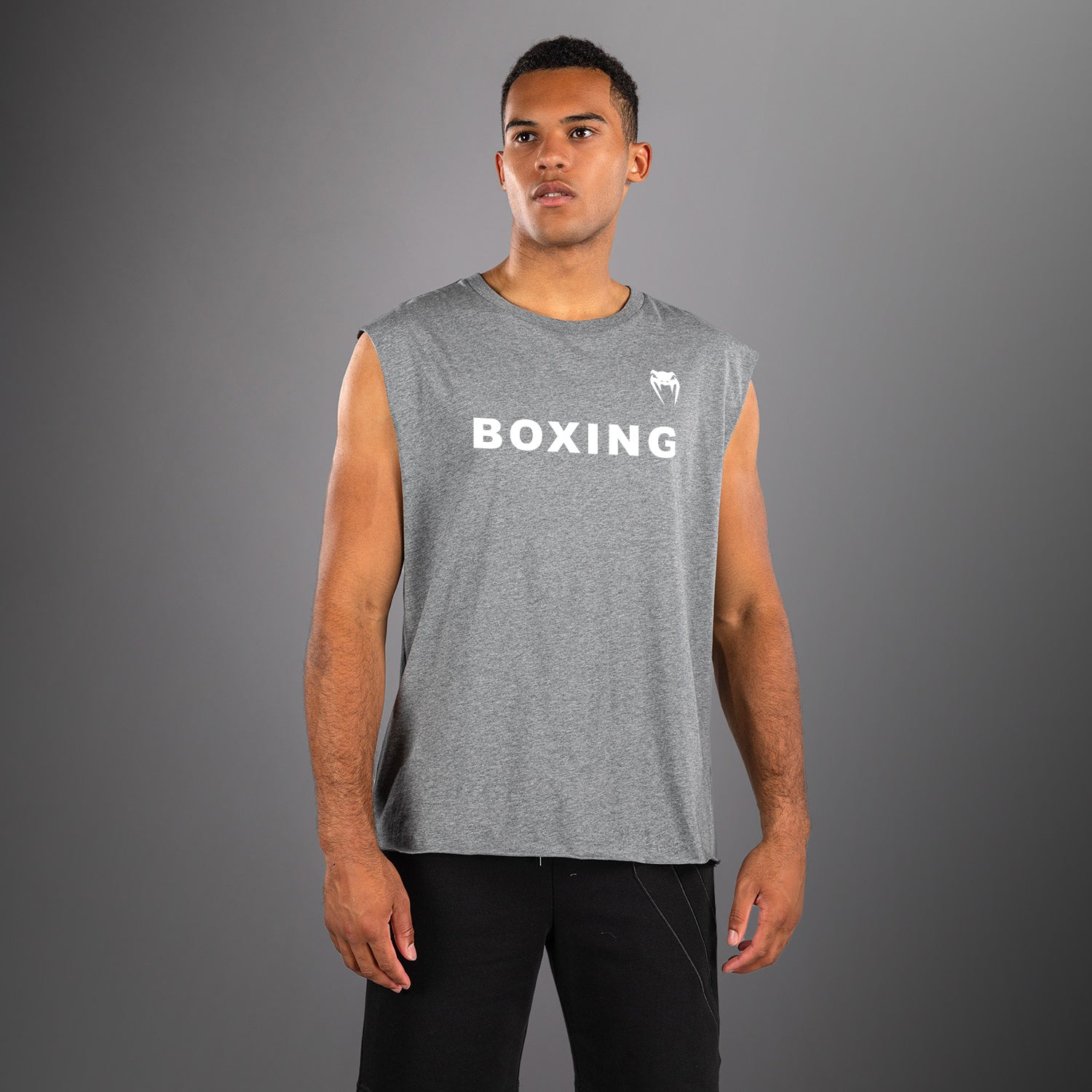 T-shirt Venum Boxing VT – Gris Chiné