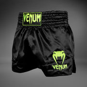 Venum Classic Muay Thai Short - Noir/Jaune Fluo