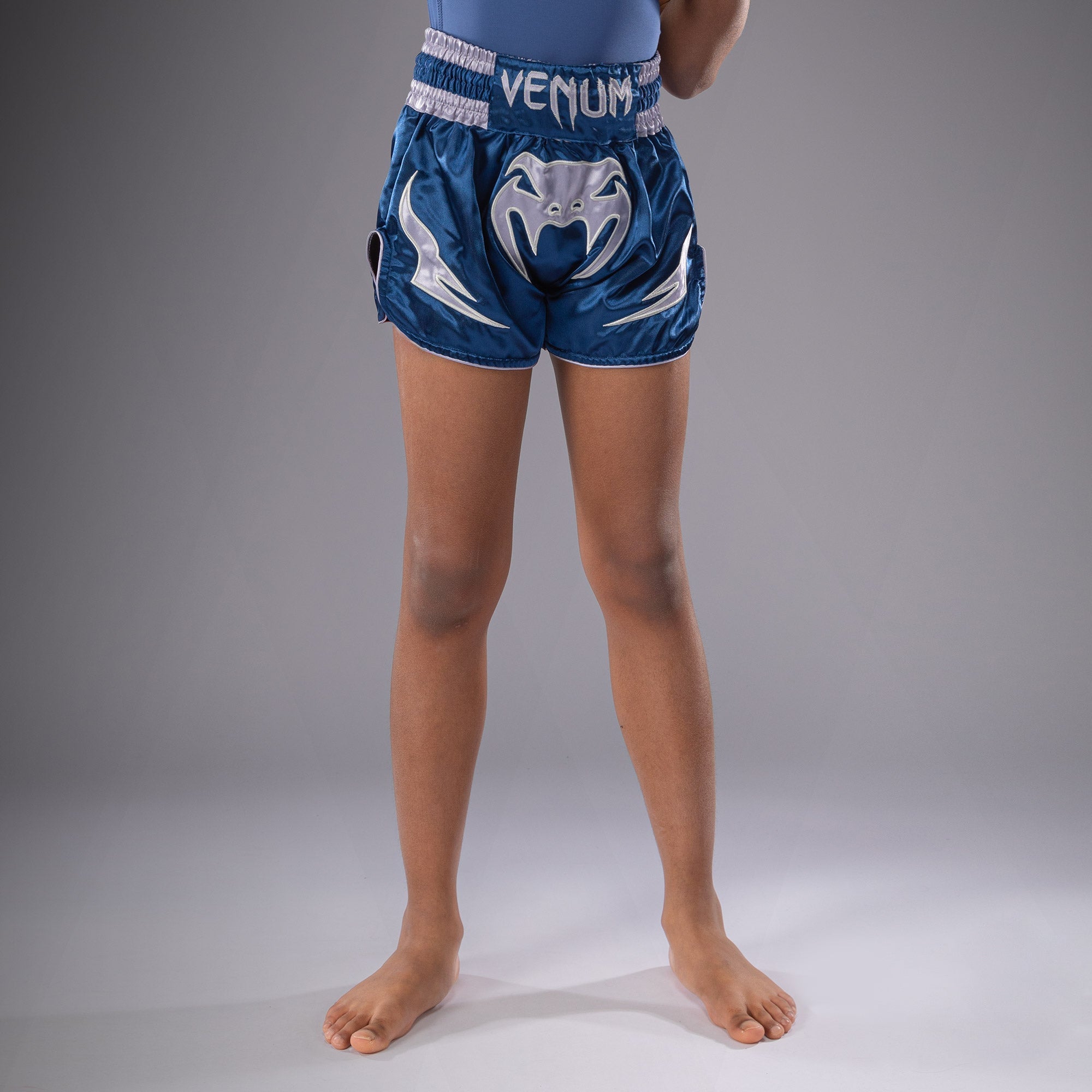 Short de Muay Thaï Venum Inferno pour Enfants - Royal Blue