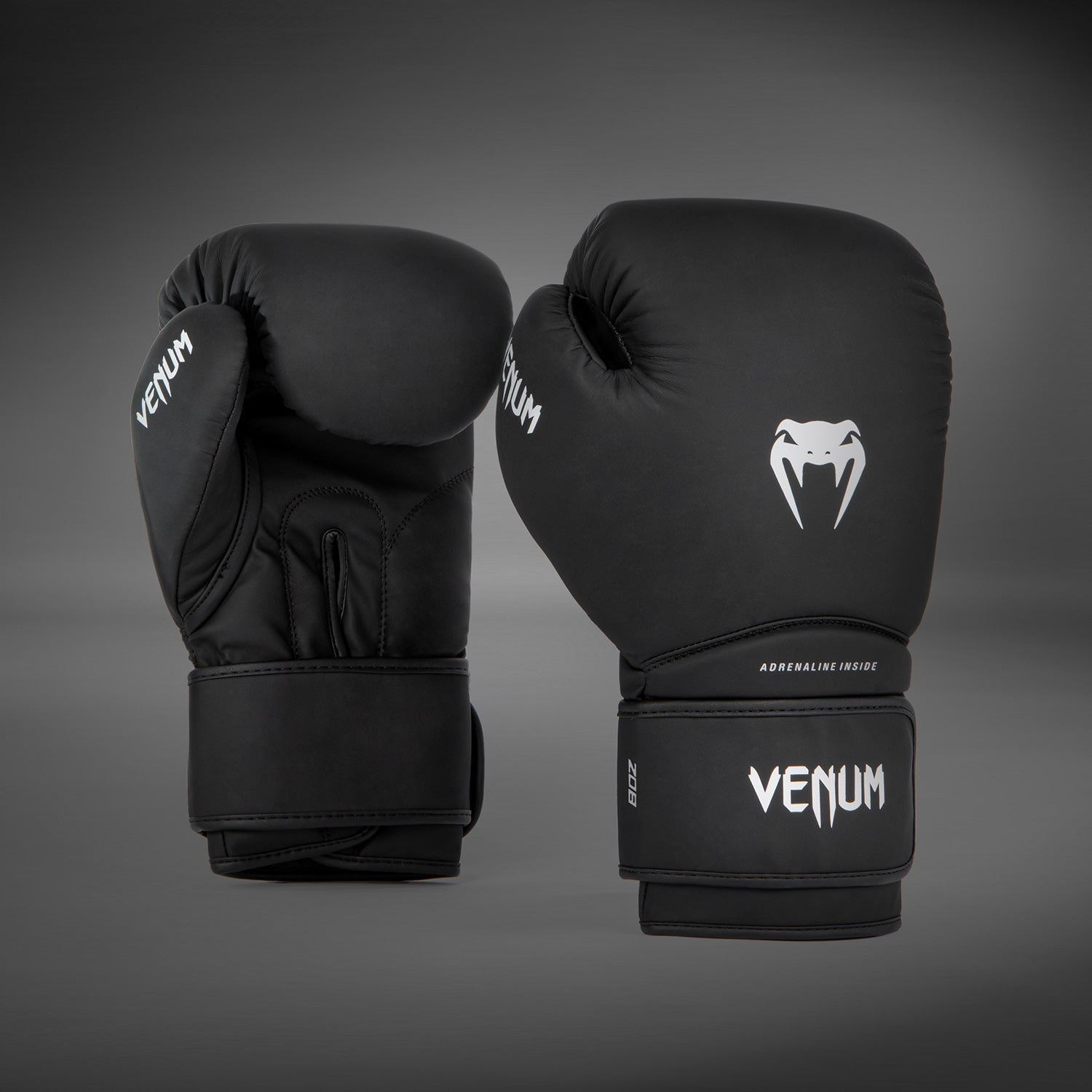 Gants de boxe Venum Contender 1.5 pour enfants - Noir/Blanc