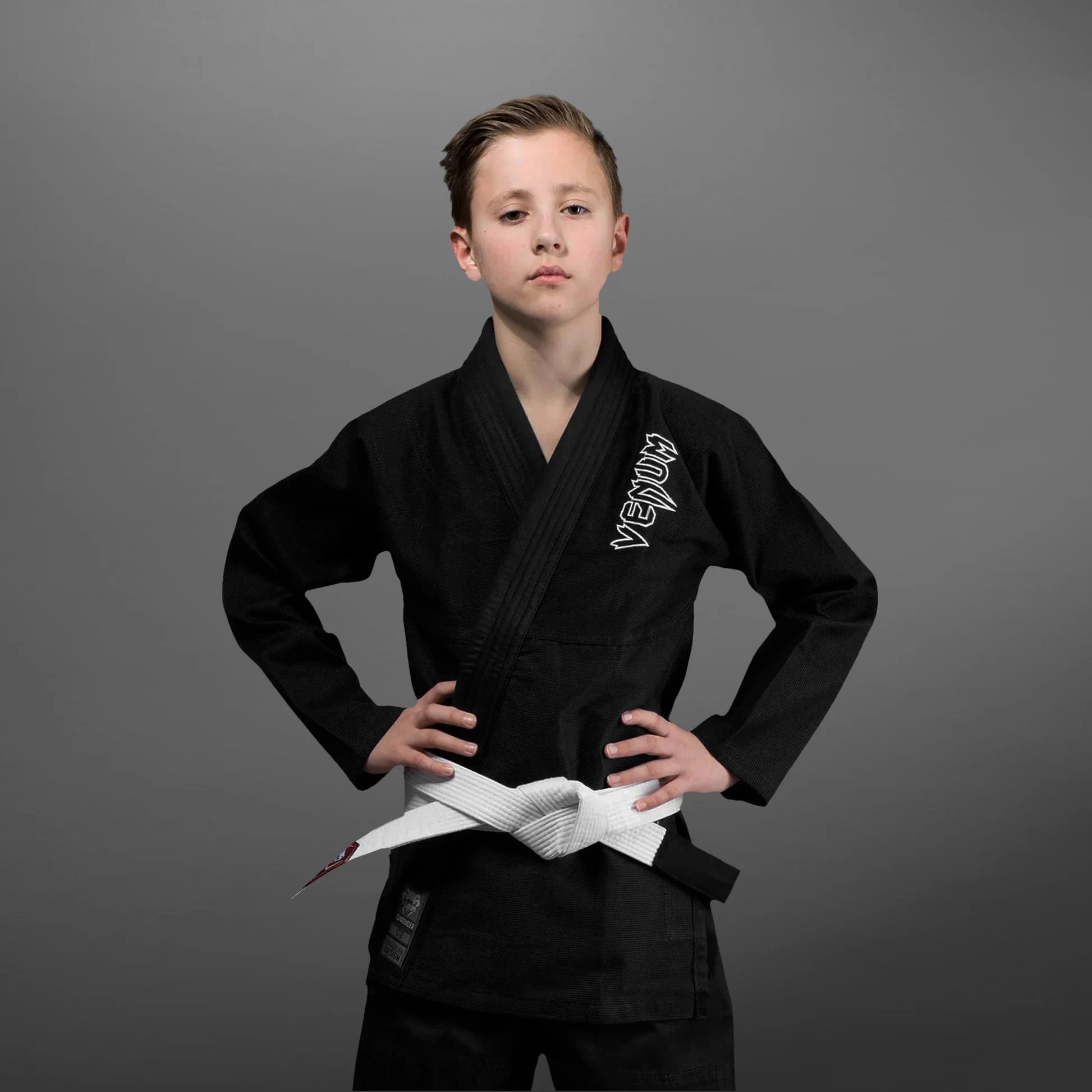 Kimono JJB Noir (Ceinture blanche offerte) Venum Contender pour Enfants
