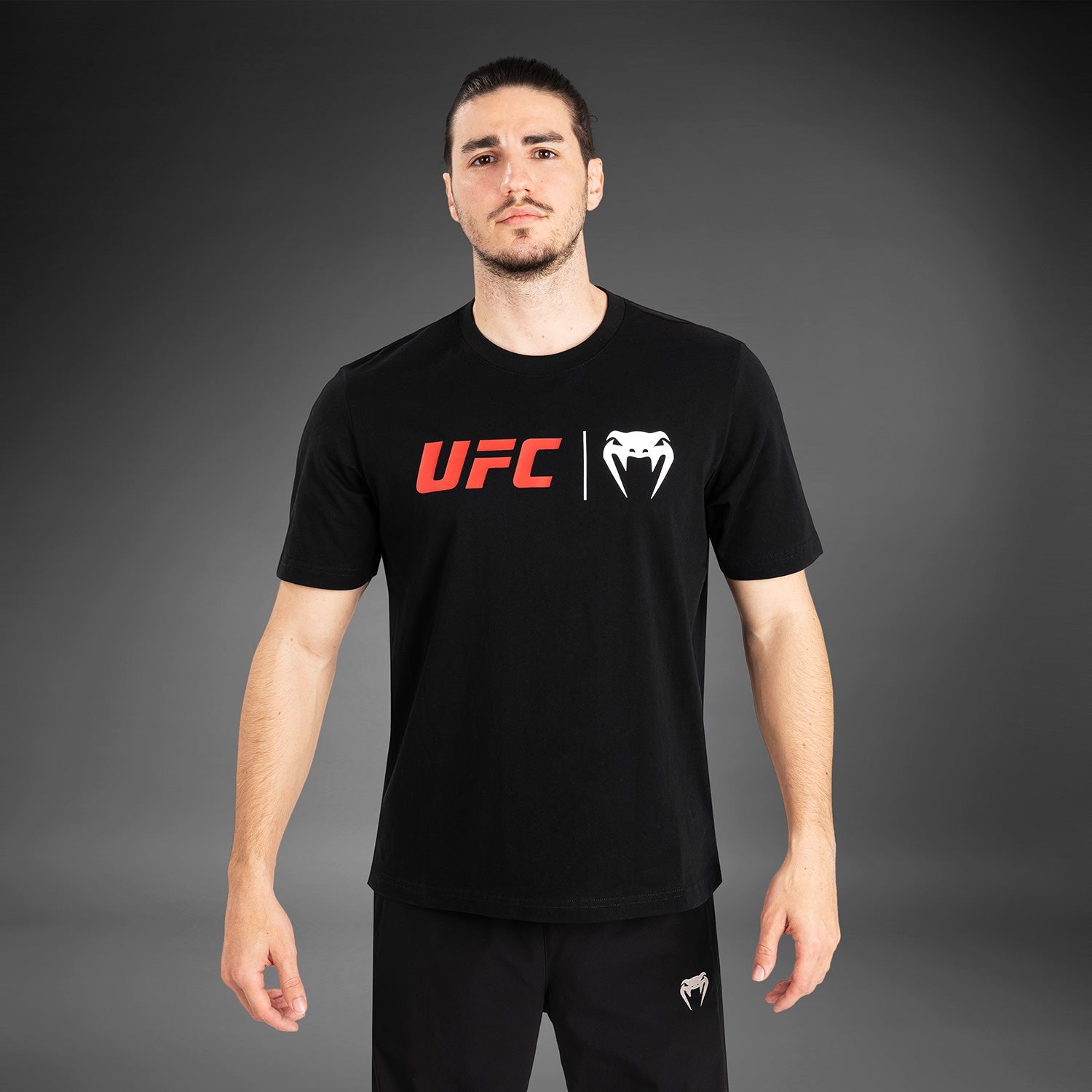 T-Shirt UFC Venum Classic - Noir/Rouge