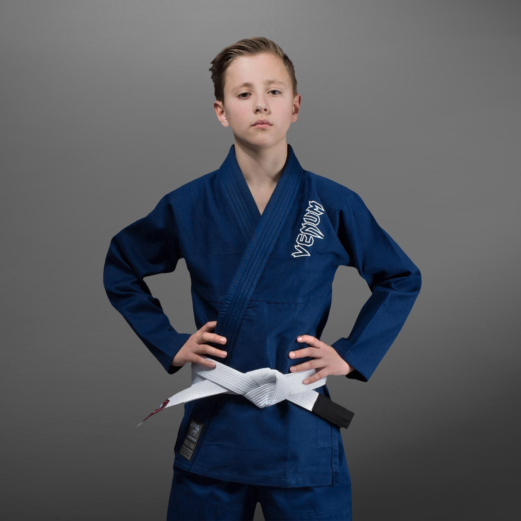 Kimono JJB Bleu Marine (Ceinture blanche offerte) Venum Contender pour Enfants