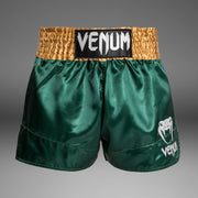 Venum Classic - Short Muay Thaï - Vert/Or/Blanc