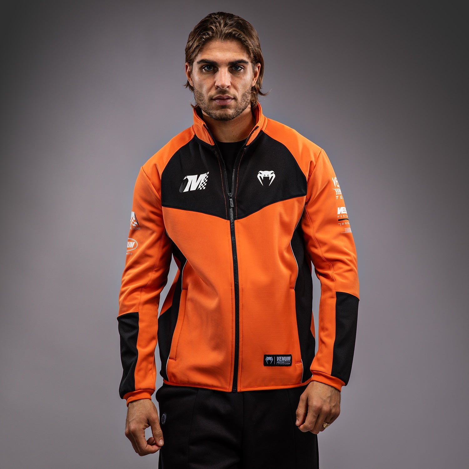 Veste Softshell Venum Motorsport - Mandarine