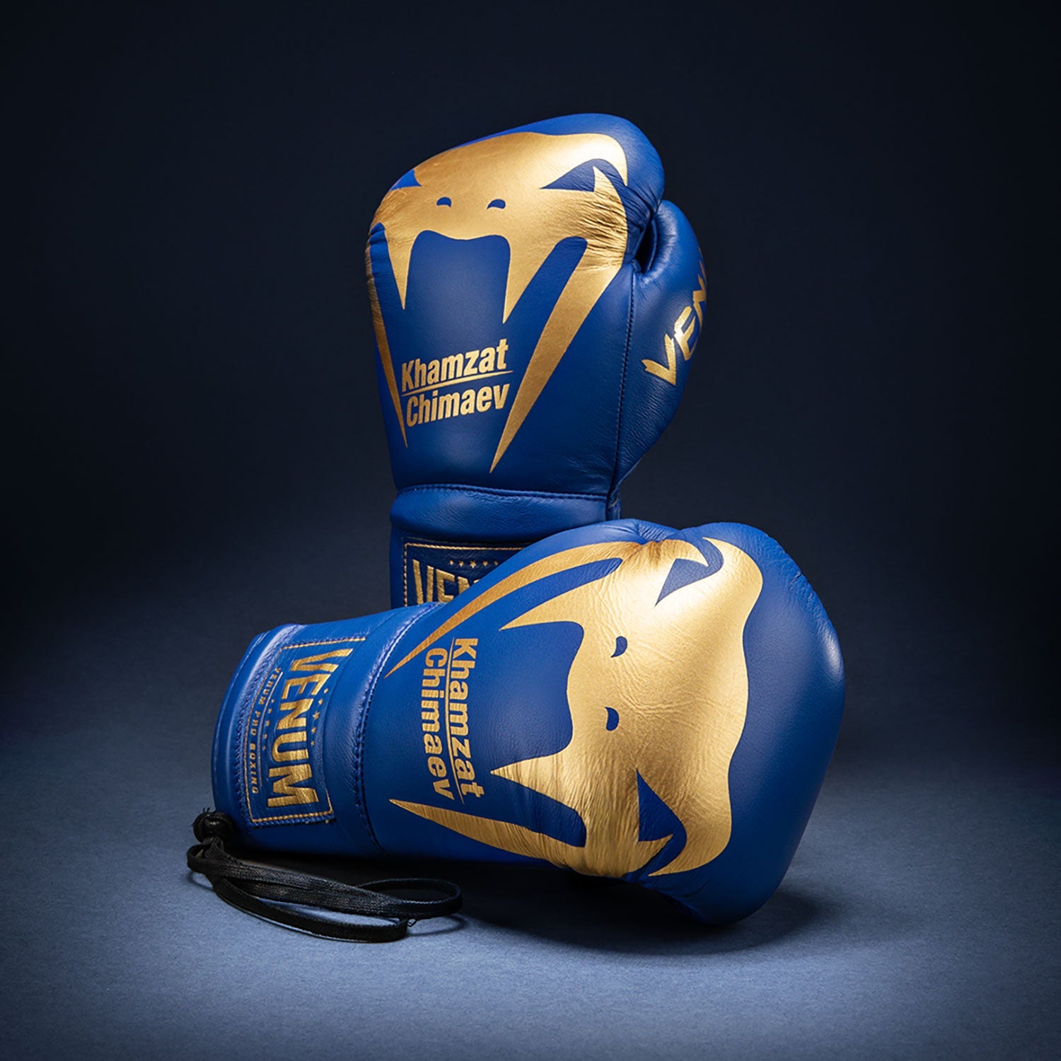 Gants de boxe Pro Venum Giant 2.0 Chimaev - Bleu/Or