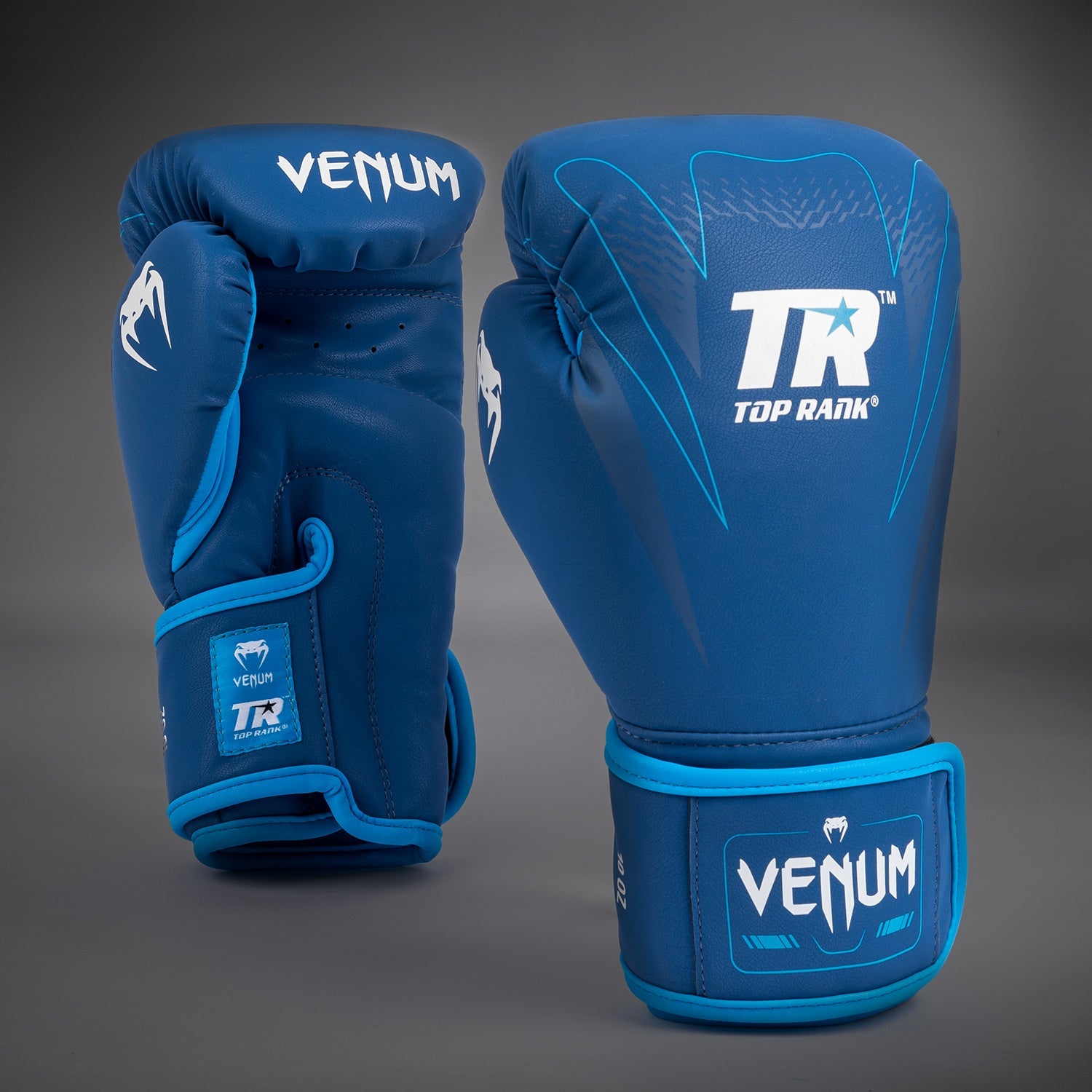 Gants de Boxe Venum x Top Rank Original Impact - Bleu Marine
