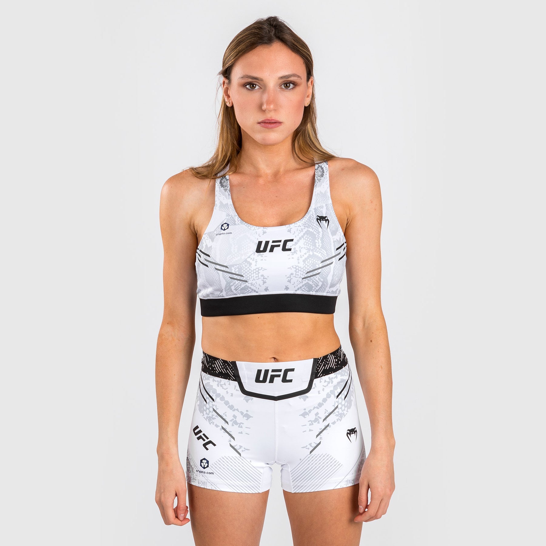 Brassière Femme UFC Authentic Adrenaline Fight Night By Venum - Blanc