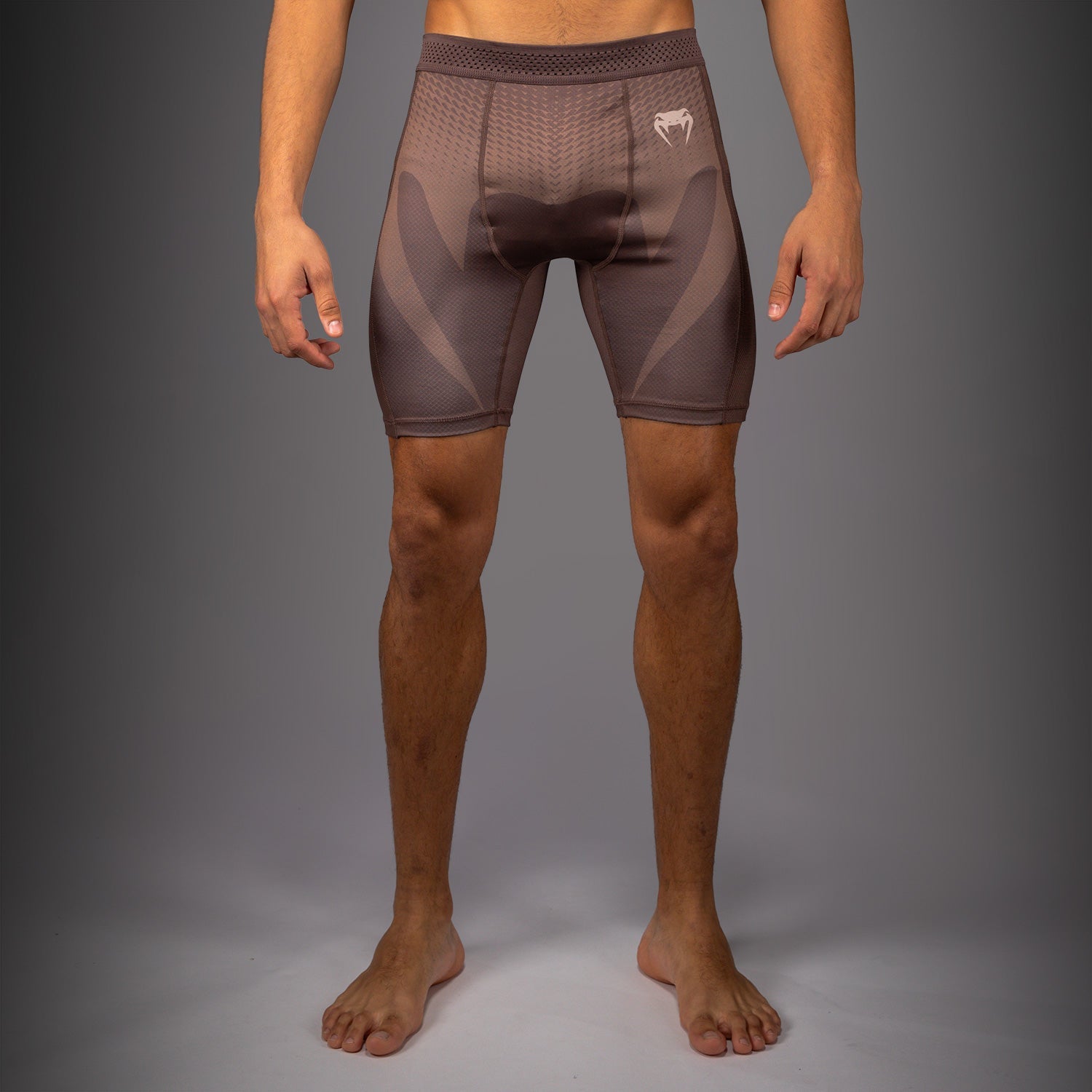 Short de Compression Venum No Gi - Marron Chocolat