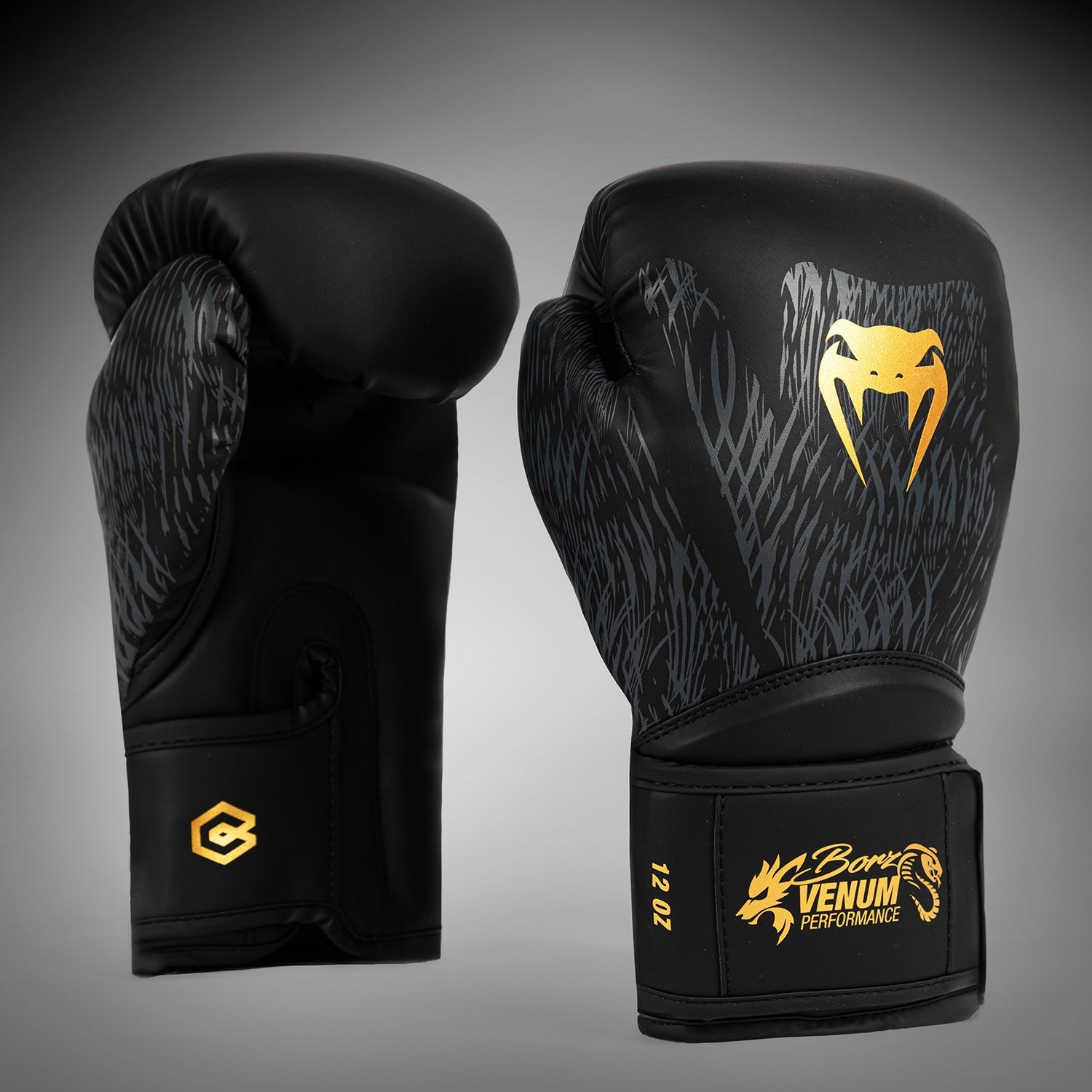 Gants de boxe Venum x Chimaev - Noir/Or